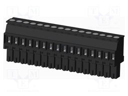Connector: pluggable terminal block; plug; female; angled 90°