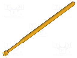Test needle; Operational spring compression: 4.3mm; 5A; Ø: 1.5mm
