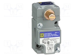 Limit Switch, Side Rotary, SPDT-1NO, SPDT-NC, 10 A, 600 V, 4 lbf