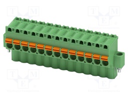 PCB connector, nominal cross section: 2.5 mm?, color: green,
