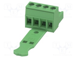 PCB connector, nominal cross section: 2.5 mm2, color: green,