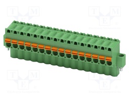 PCB connector, nominal cross section: 2.5 mm?, color: green,