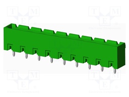 Connector: pluggable terminal block; socket; male; straight; THT