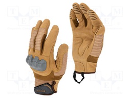 Protective gloves; Size: 11; light-brown; tag