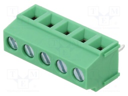 Connector: PCB terminal block; terminal; straight; on PCBs; 10A