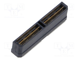 Connector: PCB to PCB; male; PIN: 120; 0.5mm; QTH; gold-plated; SMT