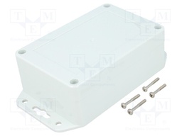 Enclosure: multipurpose; X: 80mm; Y: 120mm; Z: 45mm; ZP; light grey