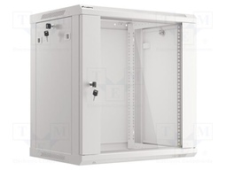 Enclosure: rack cabinet; Standard: 19"; 12U; grey; Z: 450mm; X: 600mm