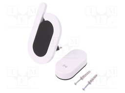 Wireless door bell; IP20 (receiver),IP56 (transmitter); 868MHz