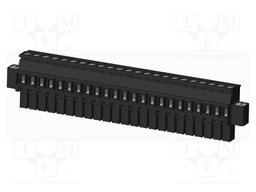 Connector: pluggable terminal block; plug; female; angled 90°