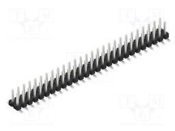 Connector: pin strips; pin header; male; PIN: 54; 2.54mm; SMT; 2x27