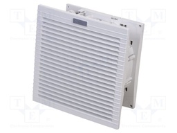 Fan: AC; axial; 230VAC; 595m3/h; 72dBA; ball bearing; IP55; RAL 7035