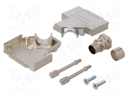 Enclosure: for D-Sub connectors; D-Sub 15pin,D-Sub HD 26pin