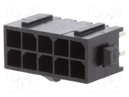 10POS MICRO MNL ASSY,VRT,HDR