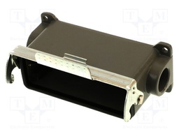 Enclosure for connectors: HDC; -40÷125°C; for cable; IP66