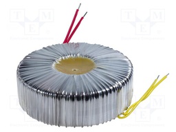 Transformer: toroidal; 2.5kVA; 230VAC; 230V; 10.87A; 20kg; Ø: 250mm