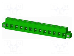Connector: pluggable terminal block; plug; female; straight; 12A