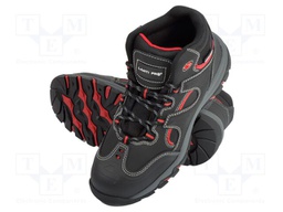 Boots; Size: 46; black-red; nubuck; bad weather,slip