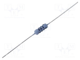 Resistor: wire-wound; THT; 100mΩ; 3W; ±5%; Ø4.8x13mm; -55÷250°C