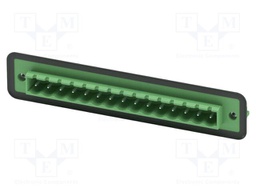 Feed-through header, nominal cross section: 2.5 mm?, color: 