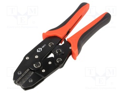 Tool: for crimping; solar connectors type MC3 and MC4
