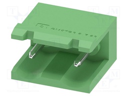 PCB headers, nominal cross section: 2.5 mm?, color: green, n