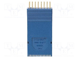 Test clip; SOIC; PIN: 32; blue; gold-plated