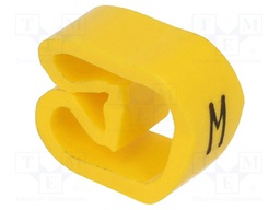 Markers for cables and wires; Label symbol: M; 8÷16mm; PVC; H: 6mm