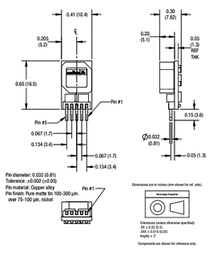 Converter: DC/DC; 30W; Uin: 4.5÷14V; Uout: 591mVDC÷6VDC; Iout: 6A