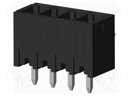 Connector: pluggable terminal block; socket; male; on PCBs