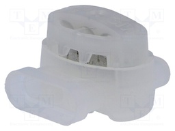 Quick splice; Scotchlok; IDC; 0.5÷1.5mm2; natural; 600V; 3.8mm