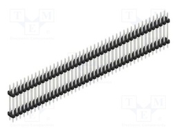 Connector: pin strips; pin header; male; PIN: 86; 2mm; THT; 2x43