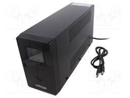 Power supply: UPS; 340x165x95mm; 510W; 850VA; No.of out.sockets: 3