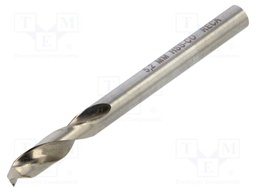 Drill bit; for metal; Ø: 5.2mm; L: 62mm; Working part len: 26mm