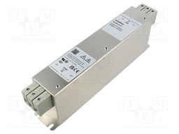 Power Line Filter, Chassis, General Purpose, 480 VAC, 30 A, Three Phase, 1 Stage, Chassis Mount