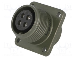 Connector: circular; Series: DS/MS; socket; female; PIN: 4; 13A
