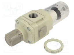 Compressed air regulator; Working press: 10bar; 5um; inside