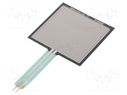 Sensor: pressure; analog; FSR 400; 40x40mm; Range: 0,2÷20N