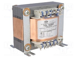 Transformer: speaker; 15VA; Sec.winding imped: 8Ω; 0.02÷20kHz