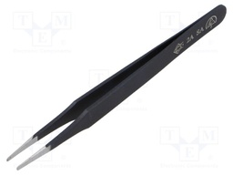 Tweezers; Blade tip shape: rounded; Tweezers len: 120mm; ESD
