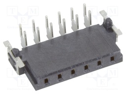 Connector: PCB to PCB; female; PIN: 6; 2.54mm; -55÷125°C; 22A; THT