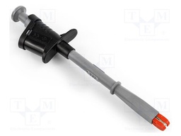 Clip-on probe; 20A; 1kV; black; L: 155mm; Jaw capacity: 17mm