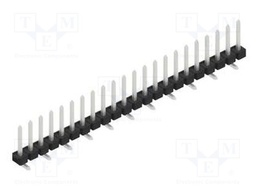 Connector: pin strips; pin header; male; PIN: 22; 2.54mm; SMT; 1x22