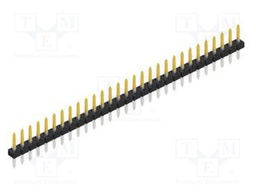 Connector: pin strips; pin header; male; PIN: 29; 2mm; THT; 1x29