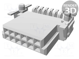 Connector: PCB to PCB; female; PIN: 12; 1.27mm; Series: har-flex