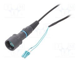 Connector: fiber optic; patchcord; PIN: 2; multi mode duplex (MM)