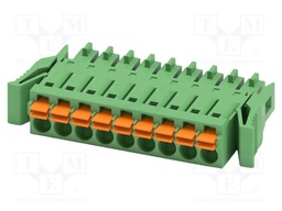PCB connector, nominal cross section: 1.5 mm?, color: green,