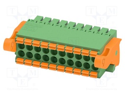 Plug, nominal current: 8 A, rated voltage (III/2): 160 V, nu