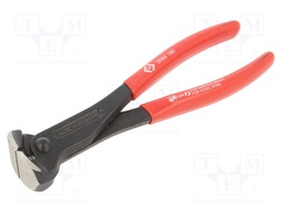 Pliers; end,cutting; 180mm