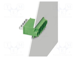 Feed-through header, nominal cross section: 4 mm?, color: gr